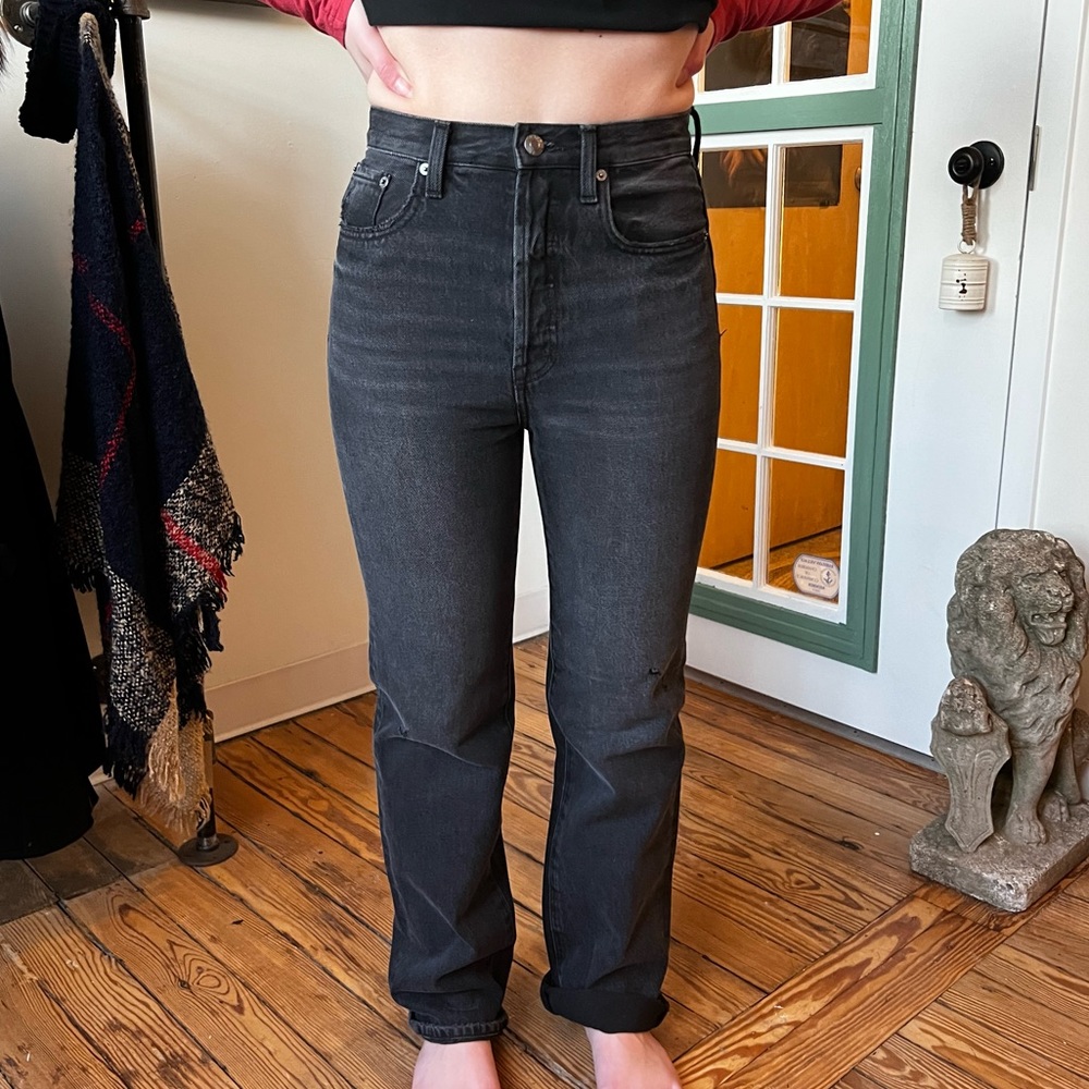 Pistola Cassie super high rise straight jeans